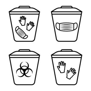 Tipologia idonea di contenitori per rifiuti pericolosi